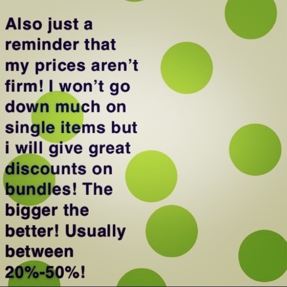 BUNDLE FOR BIG SAVINGS!!!